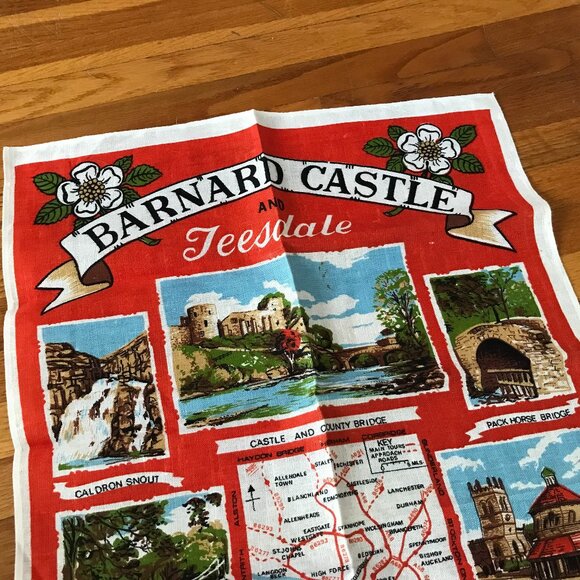 Lot of 4 Vintage Dishtowels Irish Linen British - Picture 7 of 16